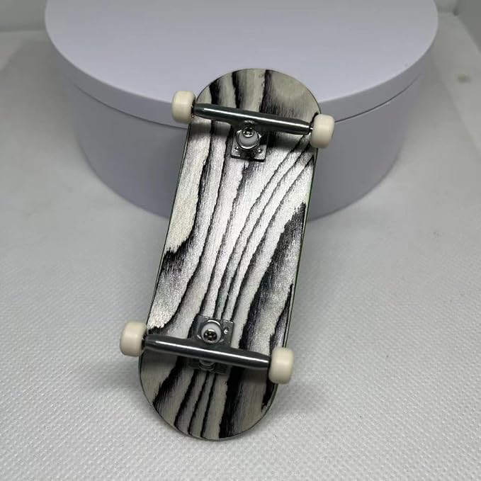 LEEFAI Pro Fingerboard Trucks 29/32/34/36mm G4-Raw Metal Color-Inverted Kingpin with Hardware (26mm) - Image 4